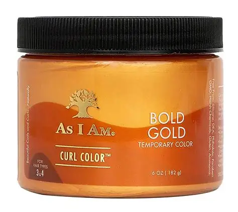 CURLY COLOR BOLD GOLD 6 OZ